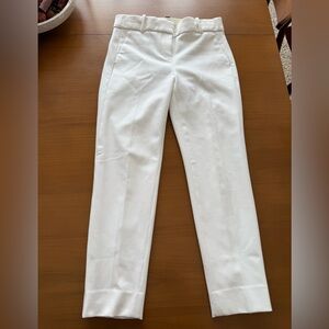 J. Crew Cameron White Trousers